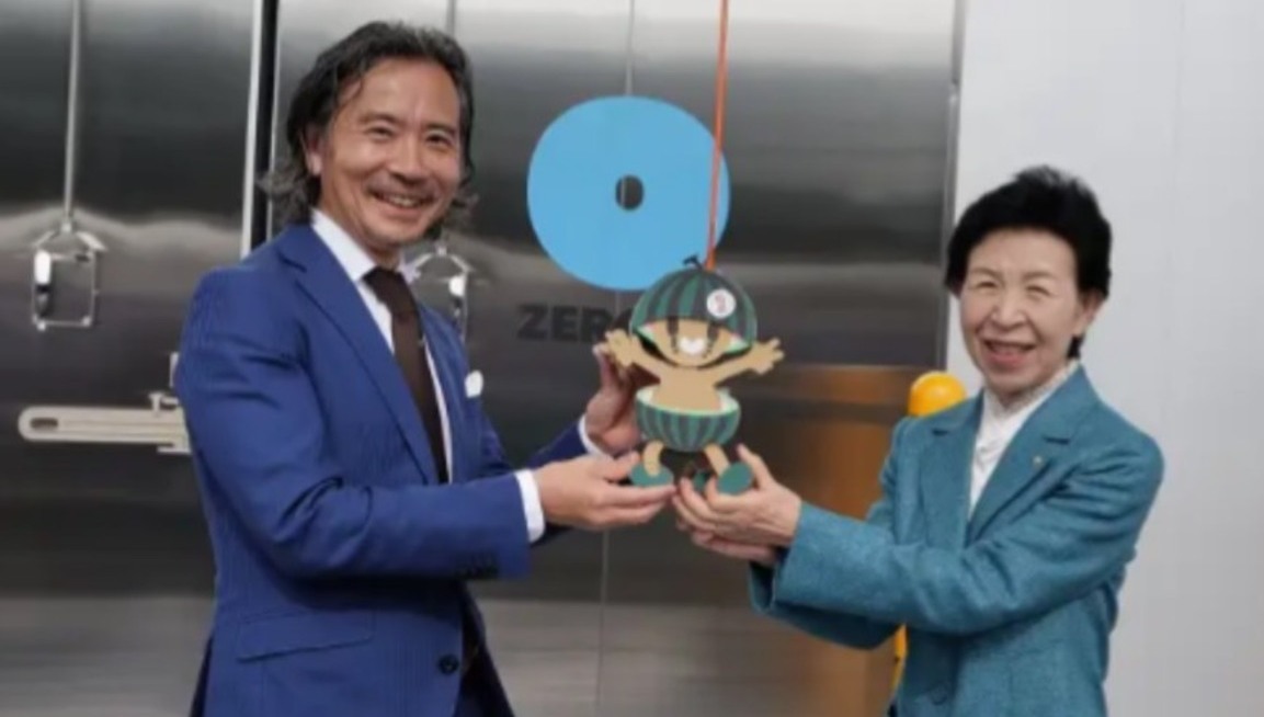 右:植木青果市場 渡辺社長